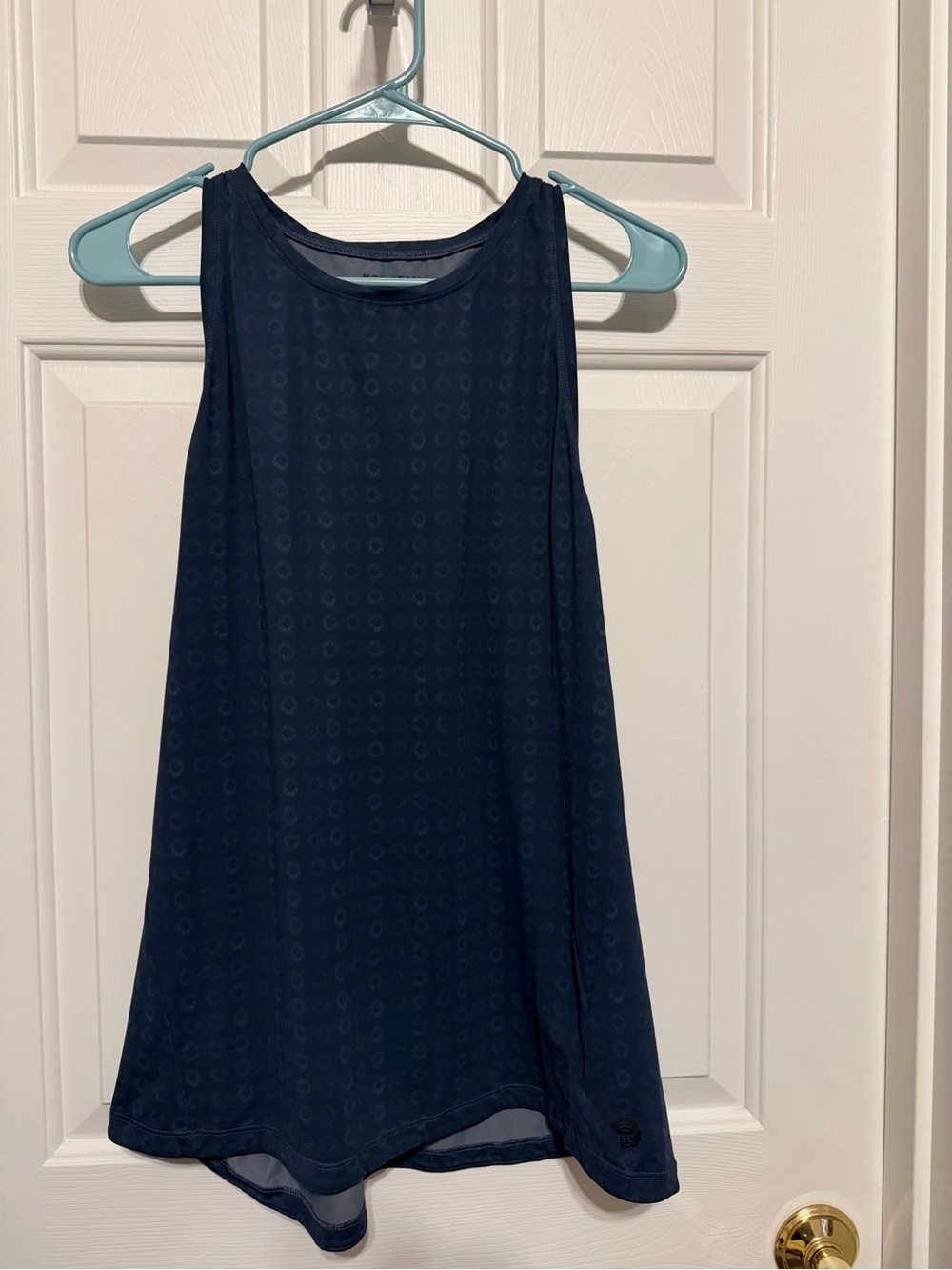 Mountain Hardwear Navy Sleeveless A-Line Performance Tank